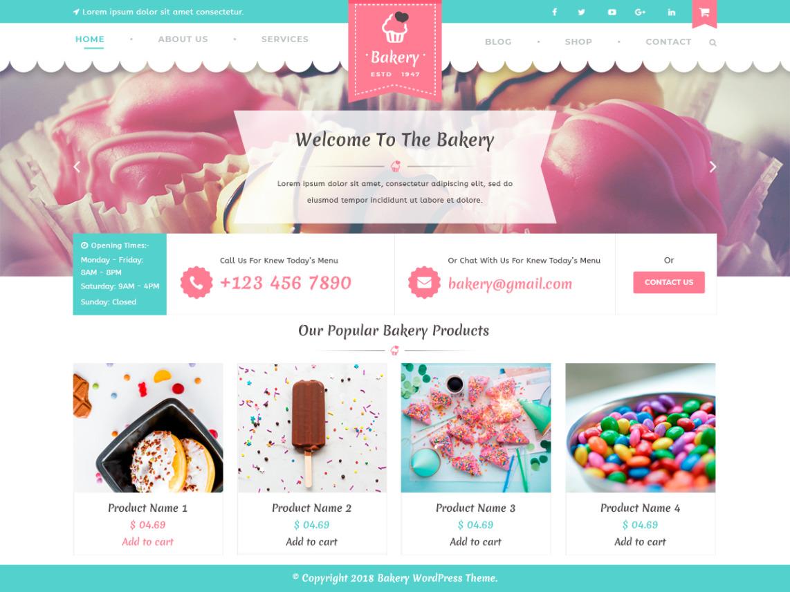 Sito web per bar e pasticceria