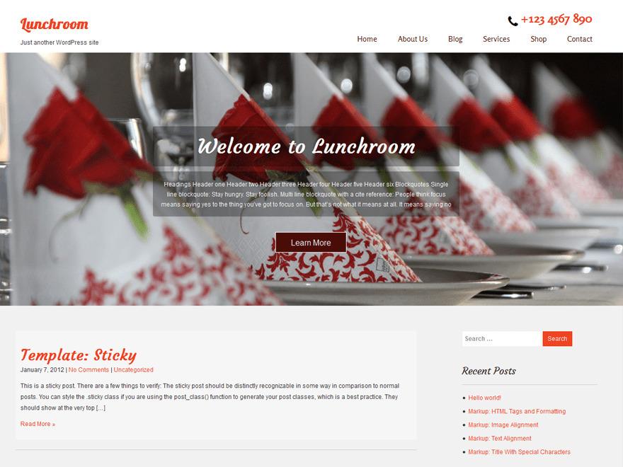 Sito web per bar e pasticceria